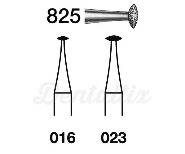 Fresas 825.314 Diamante de Lentilha FG (5 uds) - Nº 016 Img: 202203191