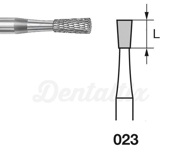 Fresa H137EF.104. Cone Invertido PM - Nº 023 Img: 202203191