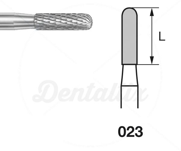 Fresa H129NEX.104. Cilíndrica Arredondada PM (5 pcs) - Nº 023 Img: 202204021