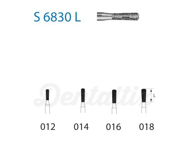 Fresa S6830L.314. Diamante Cilindrica Plana FG (5 uds) - Nº012 Img: 202203191