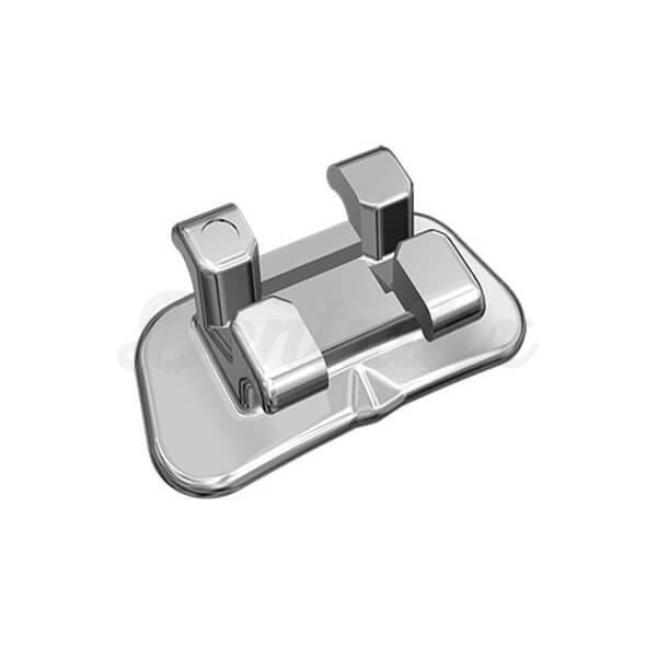 Bracket 1º Molar Adesão Directa Std. Edgewise .022" (10 uds) - Sem gancho. U/L. Img: 202102271