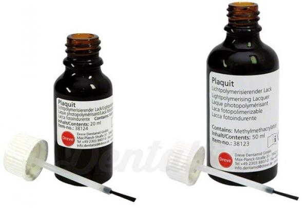 Plaquit - verniz fotopolimerizável de 1 componente - Frasco de 50 ml Img: 202007181