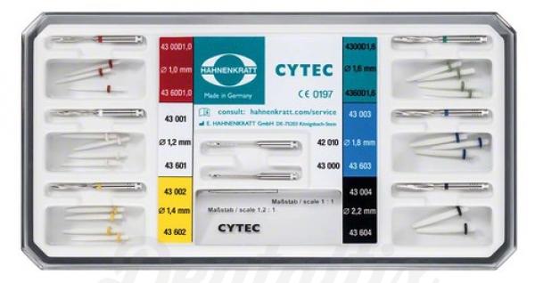 Cytec - Broca de Calibração ( 1U.) - Raiz 1,2 mm branco Img: 202011211