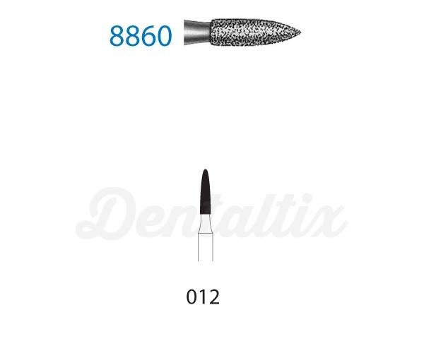 Fresas 8860.314. de Diamante em Chama FG (5 uds) - Nº 012 Img: 202204021