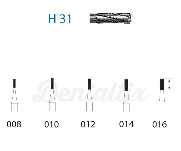 Fresa H31.314. Cilindrica Plana FG (5uds) - Nº010 Img: 202203191