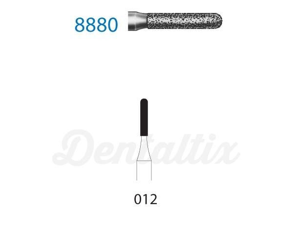 Fresas 8880.314 de Diamante Cilíndrica Arredondada FG (5 uds) - Nº 012 Img: 202203191