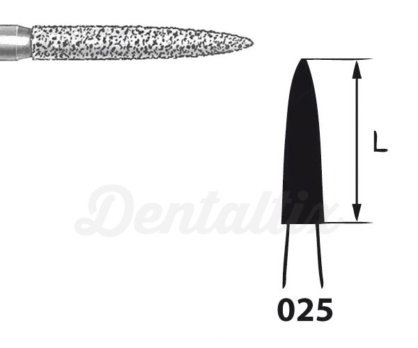 Fresa 863.104. Diamante Chama PM (5 pcs) - Nº 025 Img: 202204021
