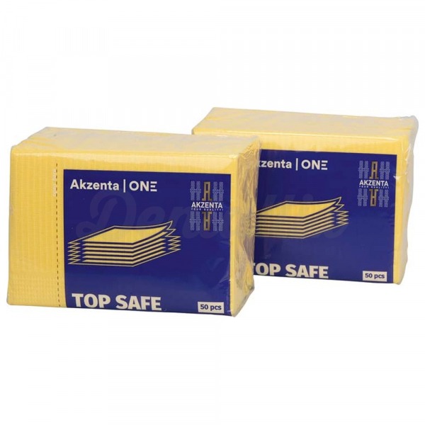 Top Safe: Guardanapos para Pacientes de 2 Camadas (500 unidades) - Amarelo Img: 202411231