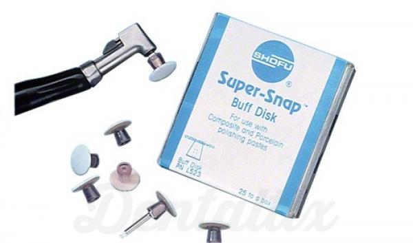 Super Snap Buff: Pequenos discos de polir (25 Unidades) Img: 202011211