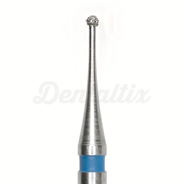 697.FG.007 fresa de turbina redonda de diamante (5 unid.) - Médio / Azul - 007 Img: 202308191