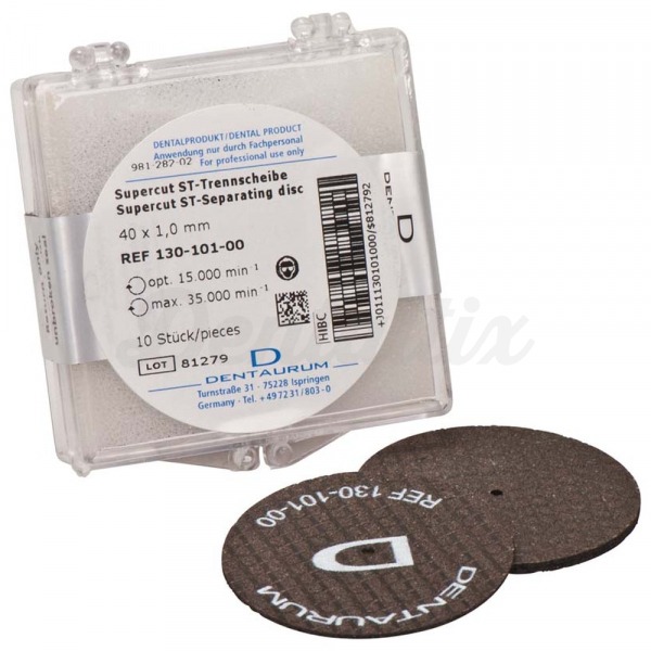 Supercut ST: Discos de corte de 40 mm - 1mm (10 unidades) Img: 202411301