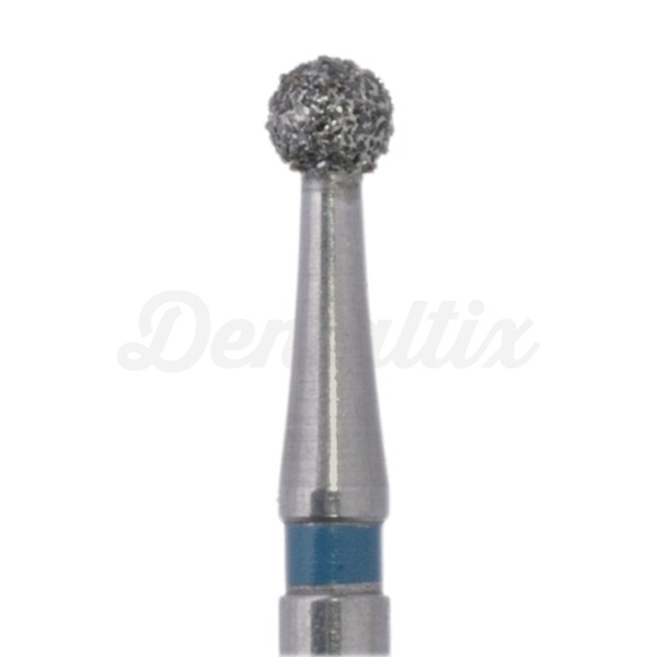 801.FG - Fresa de diamante de bola para turbina (5 pcs.) - Médio (Azul) - 8 Img: 202208131