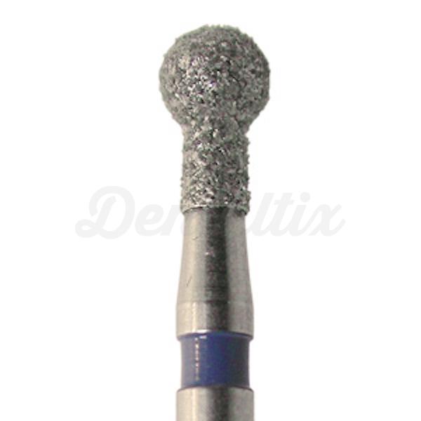 802.FG - Fresa de diamante forma de bola para turbina (5 pcs.) - Médio (Azul) - 9 Img: 202208131