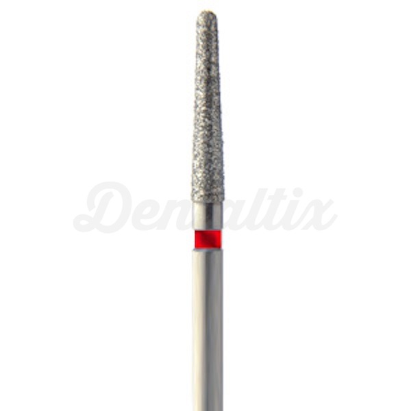 852.FG - Fresa de diamante para turbina em forma de cone redondo (5 pcs.) - Fino (Vermelho) - 12 Img: 202208131