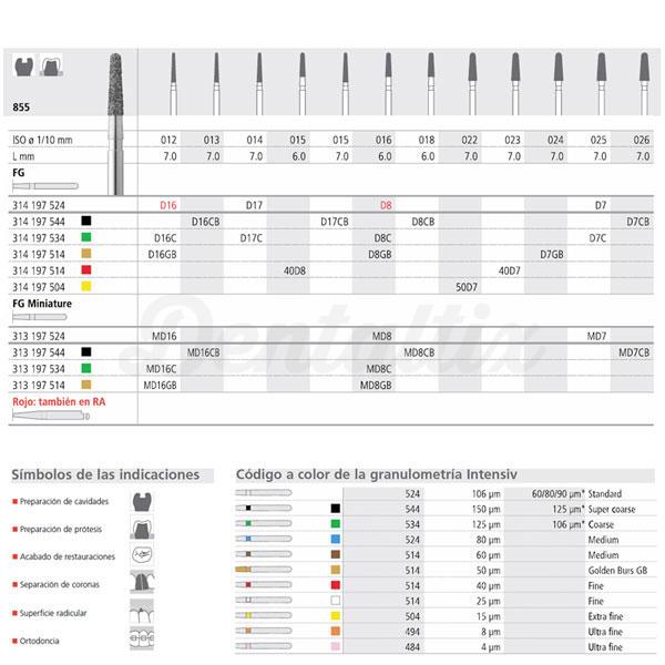FG GB 855-011 FG DIAM. FINO 6U.  Img: 201807031