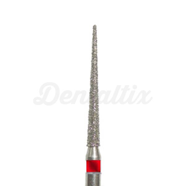 859.FG - Fresa de Diamante forma de Lança para Turbina (5 pcs.) - Fino (Vermelho) - 10 Img: 202208131