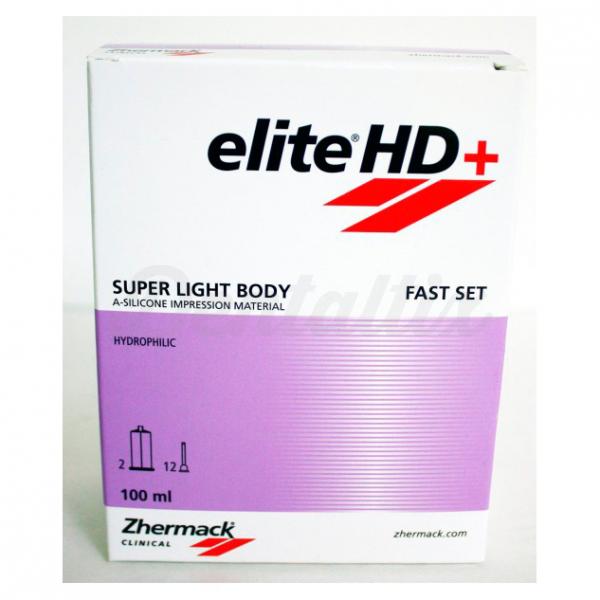 ELITE HD+SUPER LIGHT SILICONAS (2x50ml.+12pnts amarillas) IMPRESION