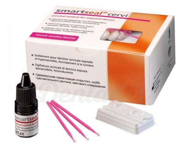 Smartseal® Cervi - Verniz vedante (5 ml) - 5 ml, 50 aplicadores rosa, 24 placas descartáveis Img: 202007181