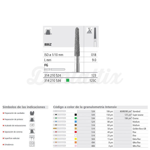 FG 886Z-018 FG DIAM. MEDIO 6U. Img: 201807031