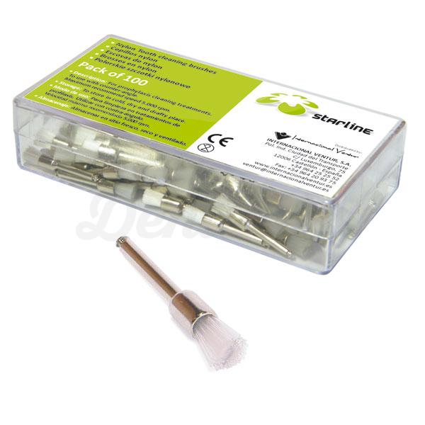 CEPILLO PROFILAXIS NYLON PUNTA 100u Img: 201807031