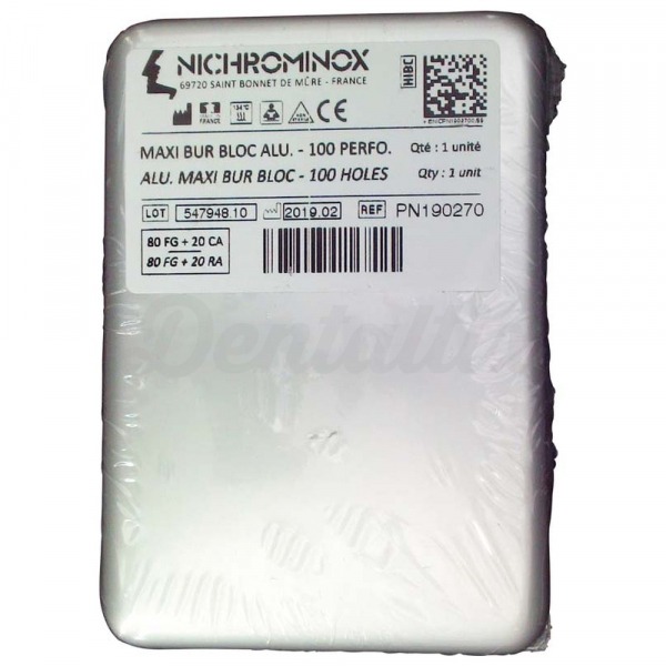 Maxi Bur Block: Bloco de Organização de Fresas - 50 instrumentos Img: 202411301