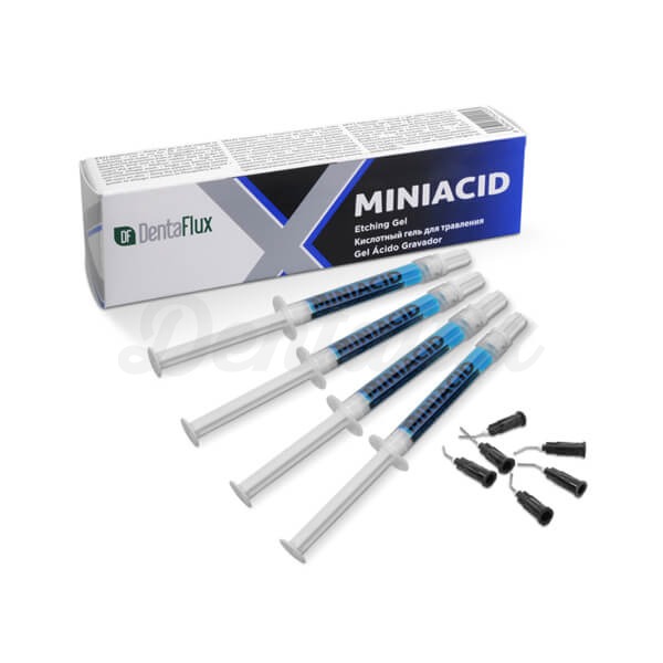 Gel de ácido fosfórico a 37% em seringa azul - 4 x 1.2 gr. Img: 202504261