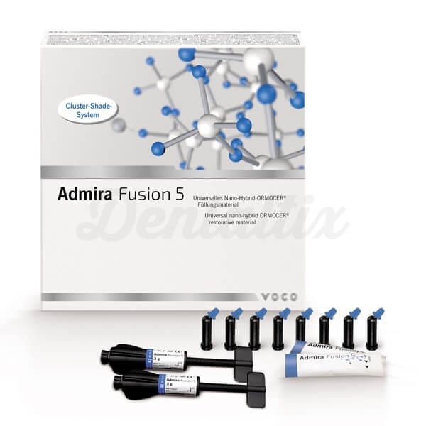 Admira Fusion: Compósito Nanohíbrido Universal - 5 Seringas de 3 g - Sortido Img: 202304081