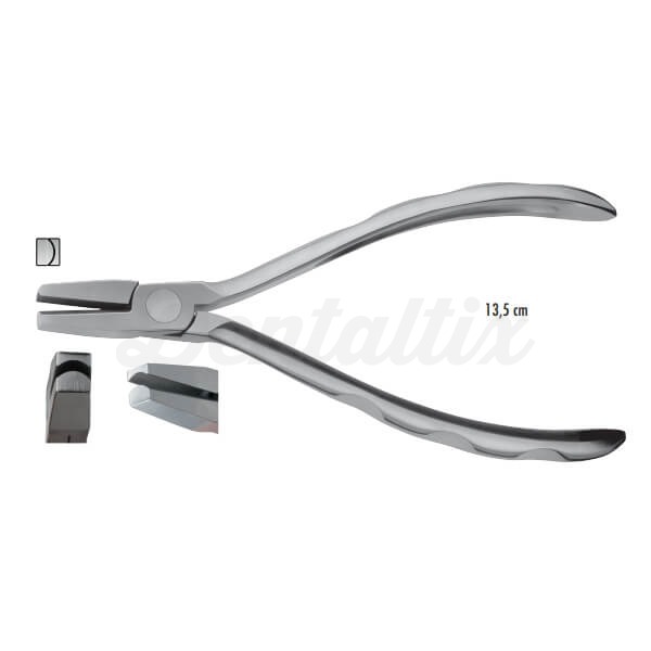 Alicate De la Rosa de contorno de arcos (13,5 cm) - Ø 0,030 / 0,76 milímetros. Img: 202401061