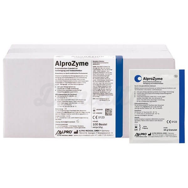AlproZyme: Grânulos de Limpeza Enzimático-Alcalino (100 x 10 gr) - Alcalino (100 x 10 gr) Img: 202411231