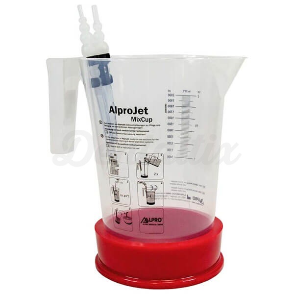 AlproJet MixCup: Recipiente Multifuncional para Limpeza e Manutenção de Sistemas de Aspiração Img: 202411231