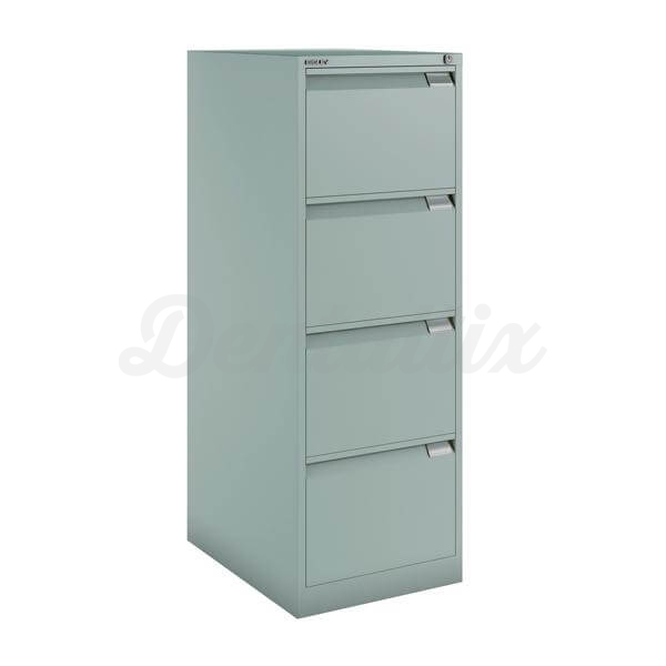 BS: Arquivo para Folhas A4 com Várias Gavetas - Cinza (4 Gavetas) Img: 202507191