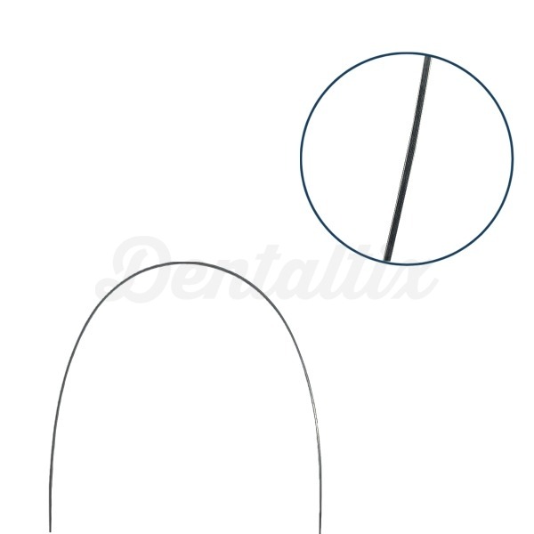 100pz Filo Arco Ortodontico Dentale Super Elastico Niti Forma - Foto 14
