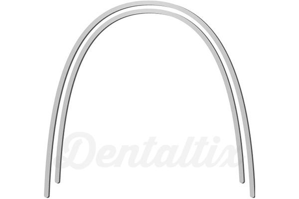 Arco de Aço Redondo - Forma natural (10u) -.016" Inferior Img: 202004041