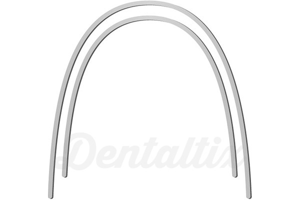 Arco Copper NiTi com stops - Redondo (10u) -.013" Img: 202004041