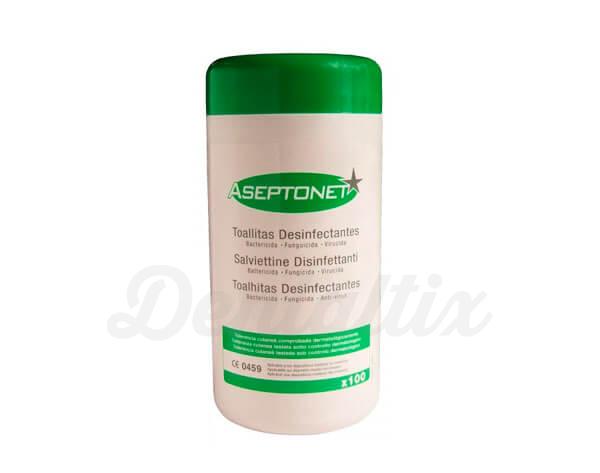 Aseptonet: Toalhetes Desinfectantes de Superfície e Material (100 pcs) - Refill Img: 202408101