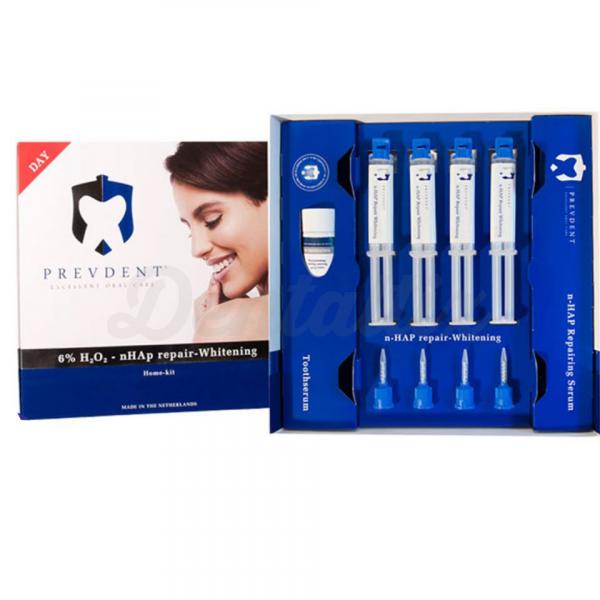 BLANQUEAMIENTO PREVDENT 6% PH día casa kit Img: 201811171