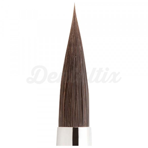 Lay:Art Evo: Pincel de Cabelo de Alta Qualidade - Cone nº 6 (sem alça) - 2 peças Img: 202411301