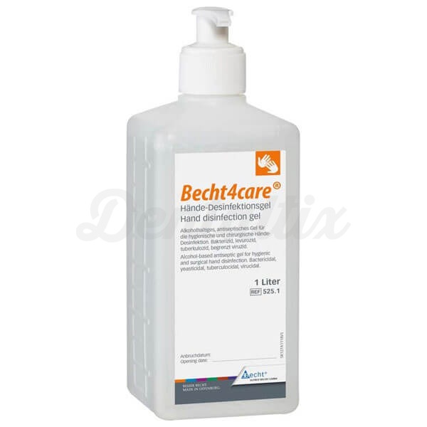 Becht4care: Gel Desinfetante para as Mãos - 500 ml Img: 202503081