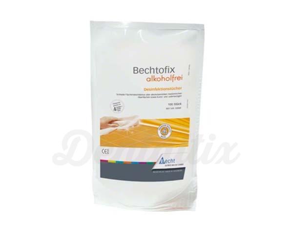 Bechtofix: Saco de toalhetes desinfectantes (100 uds) - Toalhitas não perfumadas Img: 202011211