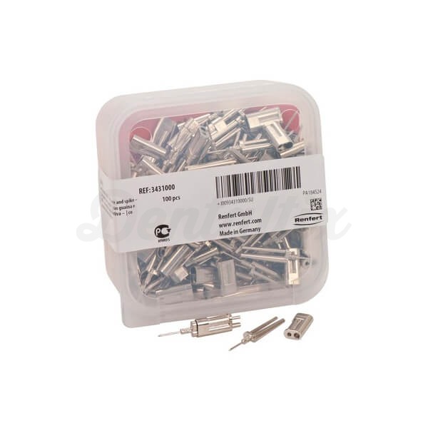 Bi-Pin Longo com Manga e Espigão (100 unidades) Img: 202503081