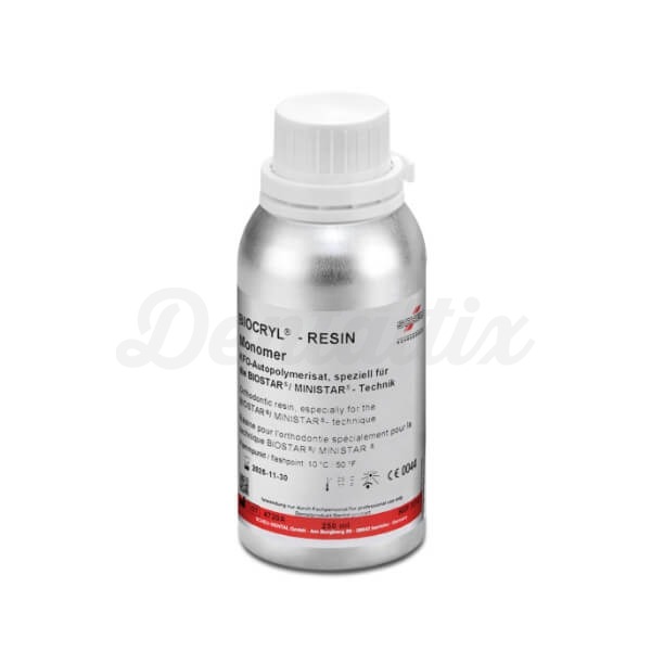 Biocryl: Resina Autopolimerizável para Ortodontia - Monómero (250 ml) Img: 202401061