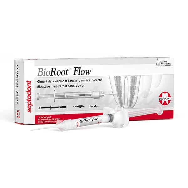 BioRoot Flow: Selante Biocerâmico (Ser. 2 gr) - Seringa de 2 gr + 20 pontas flexíveis + 1 grip Img: 202411301