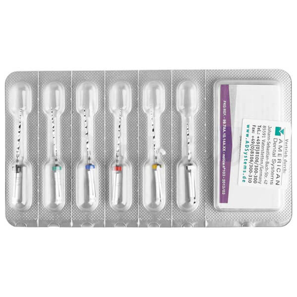 BioRaCe Steril: Limas de NiTi para Endodontia (6 limas) - L: 19 mm - N: 25 - C: 08 Img: 202411301