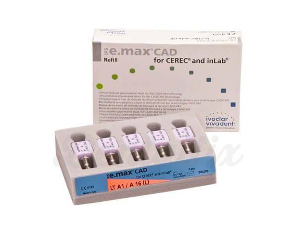 IPS EMAX CAD cerec/inlab LT A1 A16 (L) 5 ud Img: 202101091