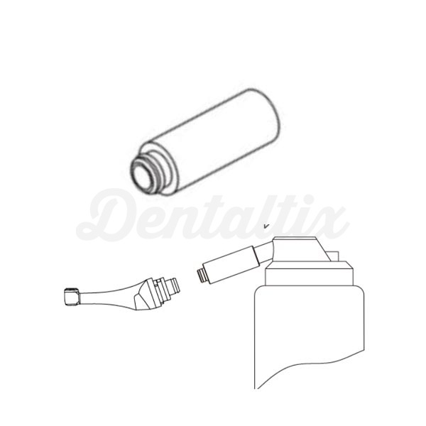 Adaptador Bico Spray de Lubrificação para Rooter X3000 - Bocal de Pulverização Rooter X3000 Img: 202210151
