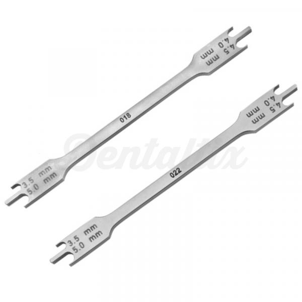 Posicionador de Brackets - Gauge (Slot 0,18"/0,22") - 0.18" Img: 201807031