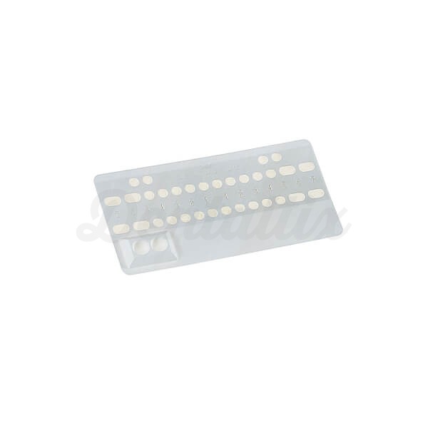 Bracket-Tray: Bandeja para Brackets com Fita Adesiva (50 unidades) Img: 202503081