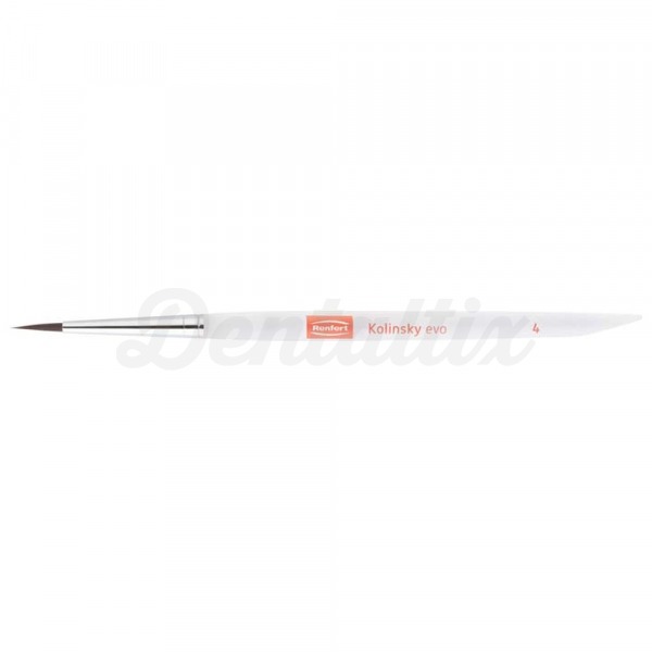 Kolinsky Evo: Pincéis de cabelo (2 unidades) - Tamanho 4 (2 peças) Img: 202411301