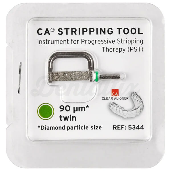 CA Stripping Tool: Fita diamantada de dupla face - 90 µm Verde Img: 202508091