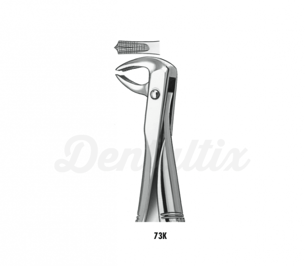 Forceps odontopediatría Molares inf. 73K Img: 201807031